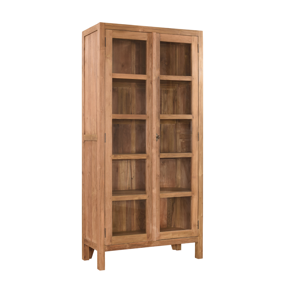 Vitrinekast Daan teak
