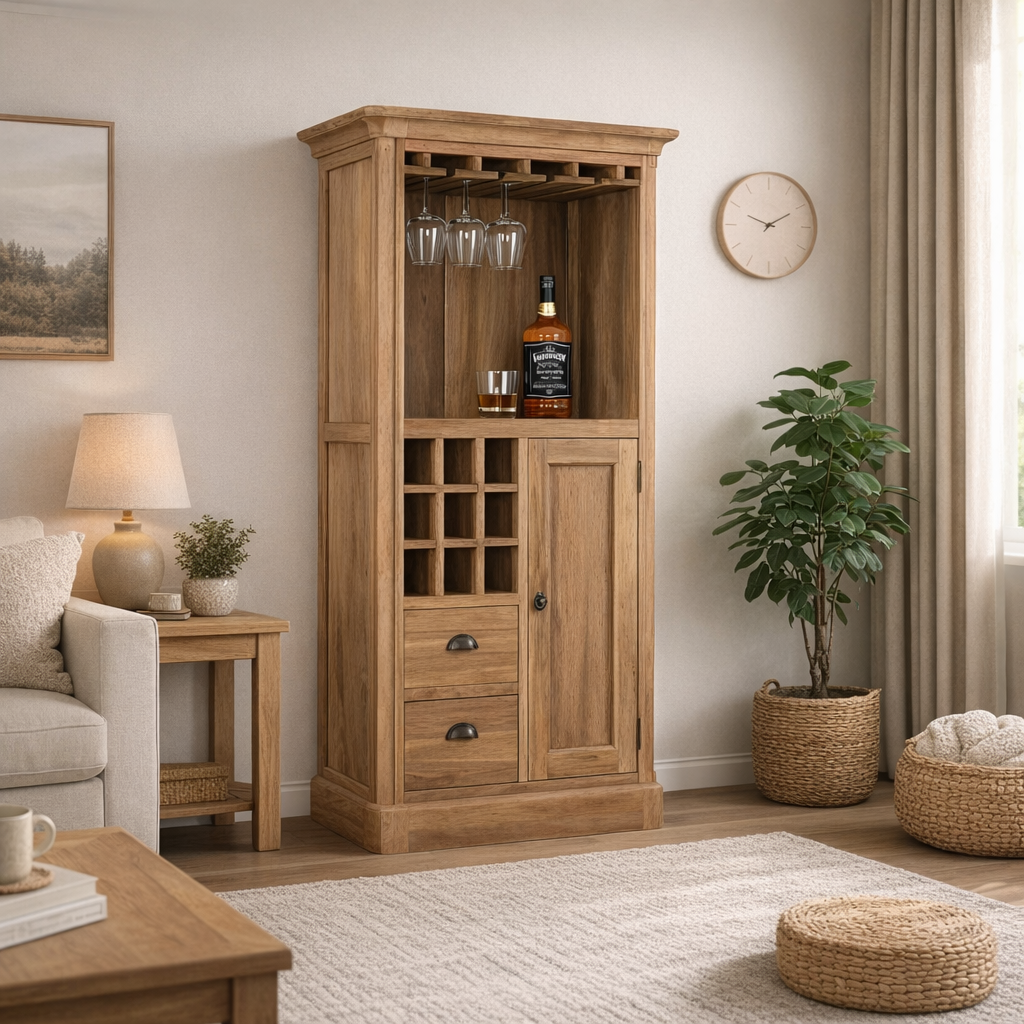 wijnkast daan teak