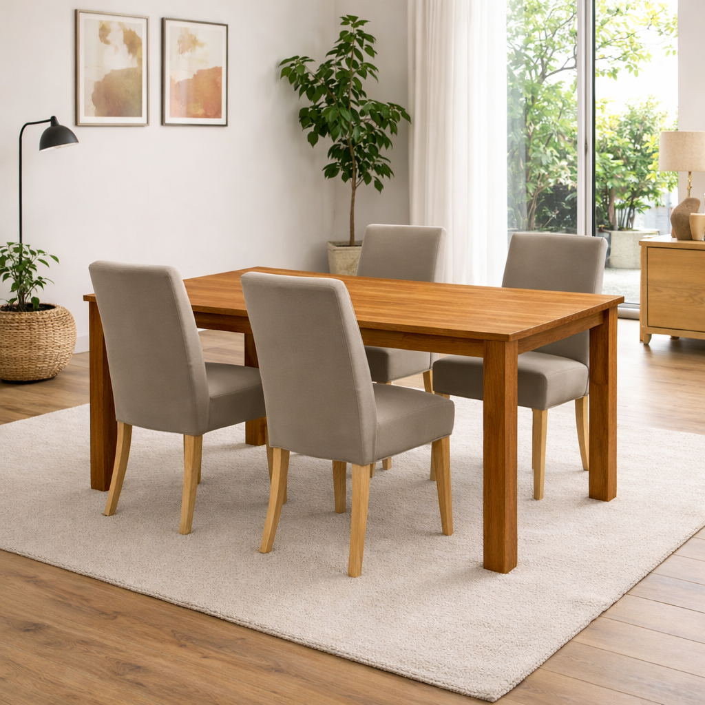 Eettafel Daan teak