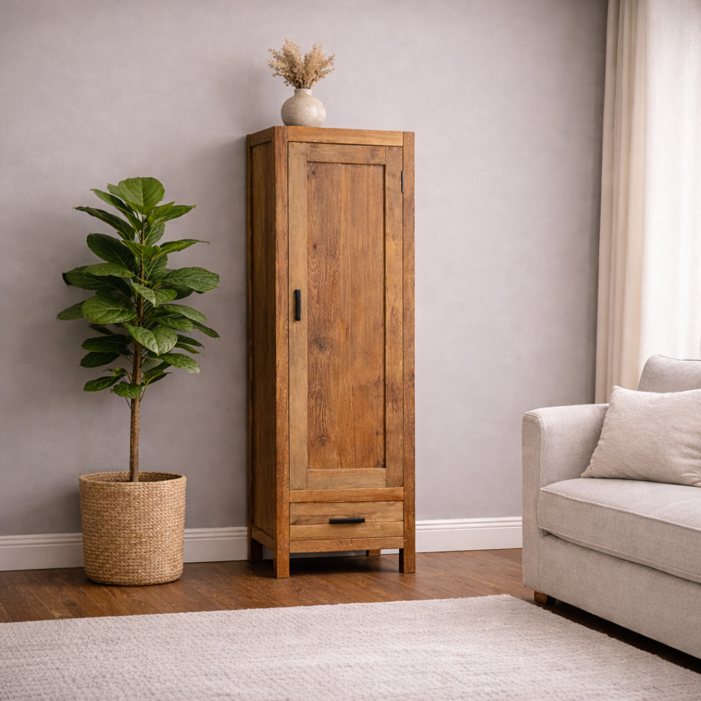 Kast Maroc teak smal