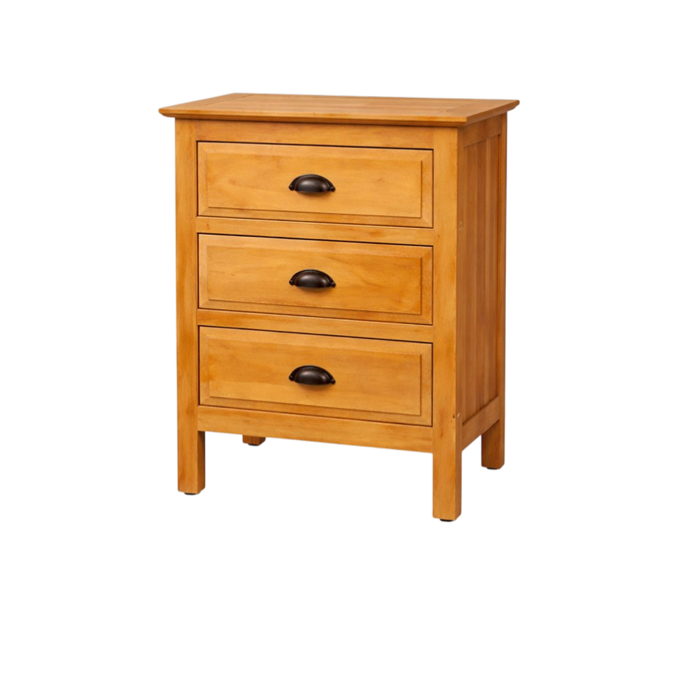 3 ladekast teak