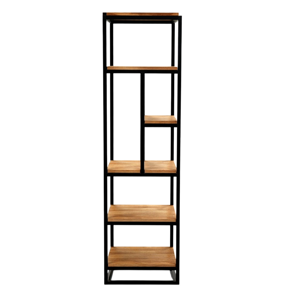 Roomdivider / boekenkast teak